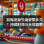 狗狗吃益生菌需要多久？持续时间与关键因素