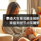 泰迪犬生育周期全解析：掌握关键节点保障繁殖健康(图2)
