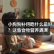 小狗狗补钙吃什么最好？这些食物营养满满(图4)
