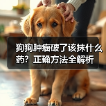 狗狗肿瘤破了该抹什么药？正确方法全解析(图2)
