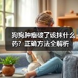 狗狗肿瘤破了该抹什么药？正确方法全解析 - 辰飞雨新生家伴
