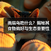 画眉鸟吃什么？揭秘其食物偏好与生态重要性(图3)