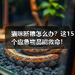 猫咪断粮怎么办？这15个应急物品能救命！ - 辰飞雨新生家伴