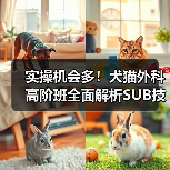 实操机会多！犬猫外科高阶班全面解析SUB技术(图2)