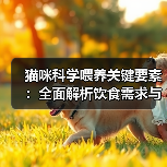 猫咪科学喂养关键要素：全面解析饮食需求与健康餐桌(图2)