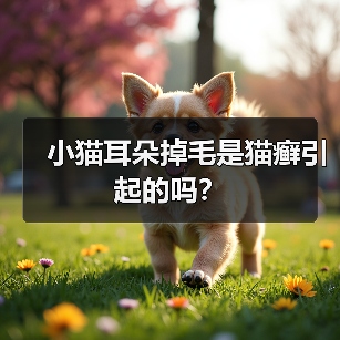 小猫耳朵掉毛是猫癣引起的吗？