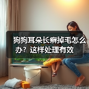 狗狗耳朵长癣掉毛怎么办？这样处理有效(图2)