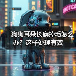 狗狗耳朵长癣掉毛怎么办？这样处理有效