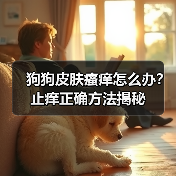 狗狗皮肤瘙痒怎么办？止痒正确方法揭秘