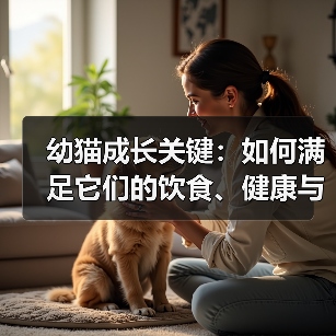 幼猫成长关键：如何满足它们的饮食、健康与陪伴需求？(图2)