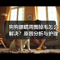 狗狗眼睛周围掉毛怎么解决?原因分析与护理建议(图3) 狗狗眼睛周围掉毛怎么解决?原因分析与护理建议(图3)