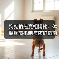 狗狗怕热真相揭秘:体温调节机制与防护指南(图2) 狗狗怕热真相揭秘:体温调节机制与防护指南(图2)