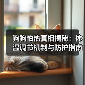 狗狗怕热真相揭秘:体温调节机制与防护指南(图4) 狗狗怕热真相揭秘:体温调节机制与防护指南(图4)