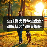 全球警犬品种全盘点:训练任务与职责揭秘(图2) 全球警犬品种全盘点:训练任务与职责揭秘(图2)
