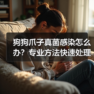 狗狗爪子真菌感染怎么办？专业方法快速处理