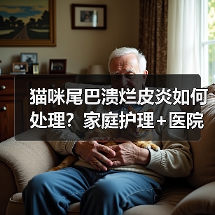 猫咪尾巴溃烂皮炎如何处理?家庭护理+医院治疗全攻略(图2) 猫咪尾巴溃烂皮炎如何处理?家庭护理+医院治疗全攻略(图2)