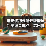 选宠物狗要避开哪些坑?掌握关键点,养出健康快乐的伴侣(图3) 选宠物狗要避开哪些坑?掌握关键点,养出健康快乐的伴侣(图3)