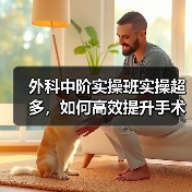 外科中阶实操班实操超多，如何高效提升手术技能？(图4)