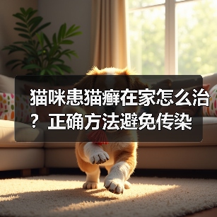 猫咪患猫癣在家怎么治？正确方法避免传染