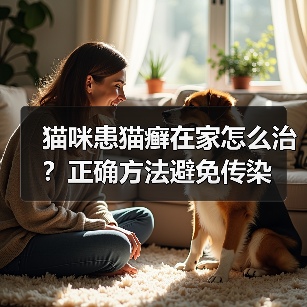 猫咪患猫癣在家怎么治?正确方法避免传染(图2) 猫咪患猫癣在家怎么治?正确方法避免传染(图2)
