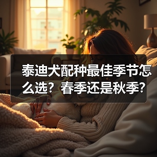 泰迪犬配种最佳季节怎么选？春季还是秋季？