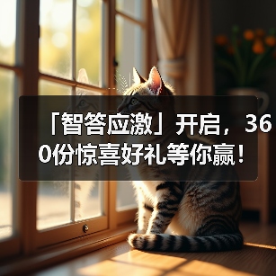 「智答应激」开启，360份惊喜好礼等你赢！(图2)