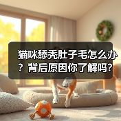 猫咪舔秃肚子毛怎么办?背后原因你了解吗?(图4) 猫咪舔秃肚子毛怎么办?背后原因你了解吗?(图4)