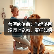 兽医的使命：当经济困境遇上宠物，责任如何