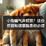 小狗喘气声频繁？这些原因和健康隐患你必须