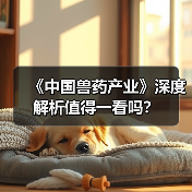 《中国兽药产业》深度解析值得一看吗？(图2)