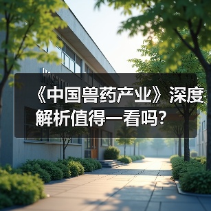 《中国兽药产业》深度解析值得一看吗？(图3)