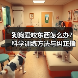 狗狗爱咬东西怎么办?科学训练方法与纠正指南(图2) 狗狗爱咬东西怎么办?科学训练方法与纠正指南(图2)