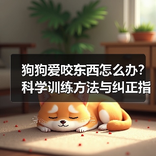 狗狗爱咬东西怎么办？科学训练方法与纠正指