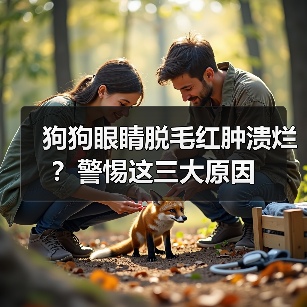 狗狗眼睛脱毛红肿溃烂?警惕这三大原因(图2) 狗狗眼睛脱毛红肿溃烂?警惕这三大原因(图2)