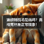猫眼睛脱毛是病吗？真相竟然是正常现象！ - 辰飞雨新生家伴