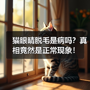 猫眼睛脱毛是病吗?真相竟然是正常现象!(图2) 猫眼睛脱毛是病吗?真相竟然是正常现象!(图2)
