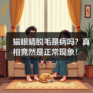 猫眼睛脱毛是病吗?真相竟然是正常现象!(图3) 猫眼睛脱毛是病吗?真相竟然是正常现象!(图3)