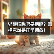 猫眼睛脱毛是病吗?真相竟然是正常现象!(图4) 猫眼睛脱毛是病吗?真相竟然是正常现象!(图4)