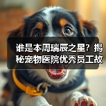 谁是本周瑞辰之星?揭秘宠物医院优秀员工故事(图4) 谁是本周瑞辰之星?揭秘宠物医院优秀员工故事(图4)