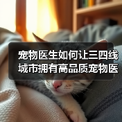 宠物医生如何让三四线城市拥有高品质宠物医疗?(图4) 宠物医生如何让三四线城市拥有高品质宠物医疗?(图4)