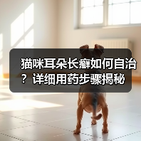 猫咪耳朵长癣如何自治?详细用药步骤揭秘(图4) 猫咪耳朵长癣如何自治?详细用药步骤揭秘(图4)