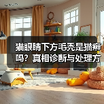 猫眼睛下方毛秃是猫癣吗?真相诊断与处理方法(图3) 猫眼睛下方毛秃是猫癣吗?真相诊断与处理方法(图3)