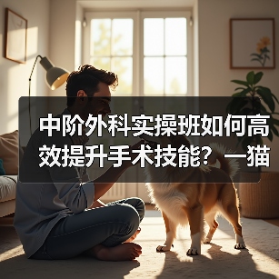 中阶外科实操班如何高效提升手术技能？一猫