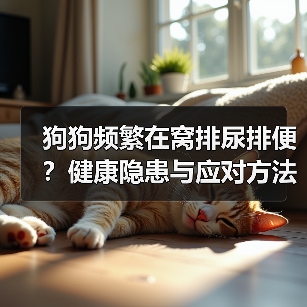 狗狗频繁在窝排尿排便?健康隐患与应对方法全解析(图2) 狗狗频繁在窝排尿排便?健康隐患与应对方法全解析(图2)