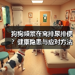 狗狗频繁在窝排尿排便?健康隐患与应对方法全解析(图4) 狗狗频繁在窝排尿排便?健康隐患与应对方法全解析(图4)