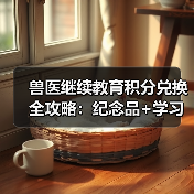 兽医继续教育积分兑换全攻略：纪念品+学习