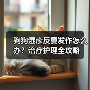 狗狗湿疹反复发作怎么办？治疗护理全攻略