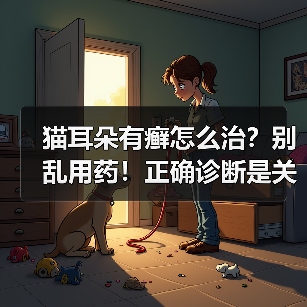 猫耳朵有癣怎么治？别乱用药！正确诊断是关