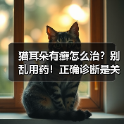 猫耳朵有癣怎么治?别乱用药!正确诊断是关键(图3) 猫耳朵有癣怎么治?别乱用药!正确诊断是关键(图3)