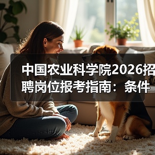 中国农业科学院2026招聘岗位报考指南：条件与流程详解(图3)